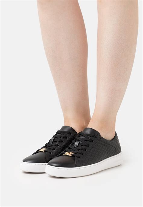 michael kors keaton sneakers zwart|michael kors keaton lace up.